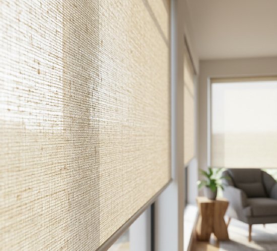 Designer Textured & Linen Look Fabrics