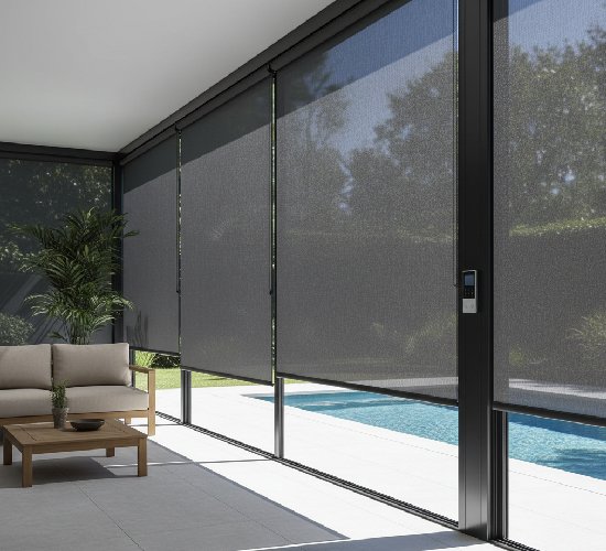 Crank or Motorised Blinds