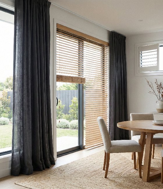 custom blinds curtains shutters Blacktown homes