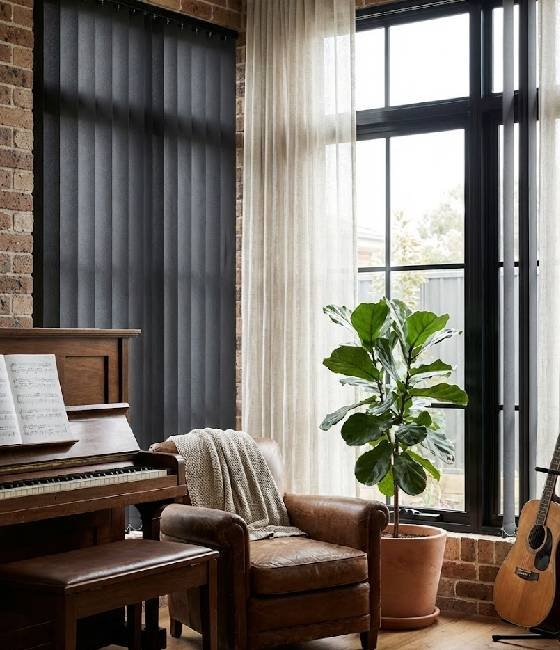 Curtains and blinds installed in Hoxton Park living area